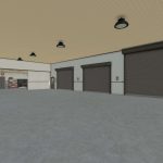 3 stars garage with workshop area v1.0 fs22 7