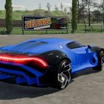 bugatti la voiture noire v1.0 fs22 1