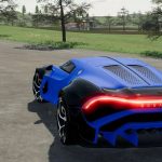 bugatti la voiture noire v1.0 fs22 3