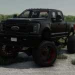 c boys tv sema ford red v1.0 fs22 1