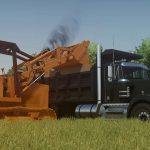 case 855d track loader v1.0 fs22 2