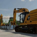 cat 349 352 next gen pack v1.0 fs22 3