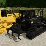 cat d6t and accessories v1.1 fs22 3