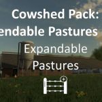 cowshed pack expandable pastures ready v1.0 fs22 4