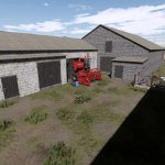 cowshed with garage v1.0 fs22 3