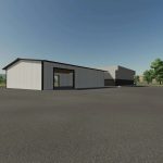 dealership building placeable v1.0 fs22 2