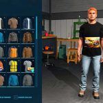 farming simulator 25 clothing v2.0 fs22 2