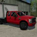 ford f350 custom flatbed v1.0 fs22 1