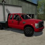 ford f350 custom flatbed v1.0 fs22 2