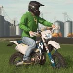 husqvarna fe 501 v1.0 fs22 2