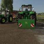 john deere 2500kg weight v1.0 fs22 3