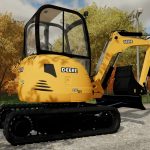 john deere 35c zts mini excavator v1.0 fs22 3