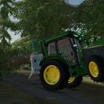 john deere 5r forestry v1.0.0.1 fs22 2