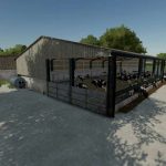 large uk cow barn v1.0 fs22 2