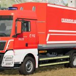 man tgx hkl fire truck a containers v1.0 fs22 2