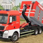 man tgx hkl fire truck a containers v1.0 fs22 4