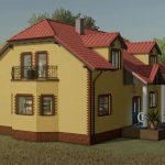 modern yellow farmhouse v1.0 fs22 4