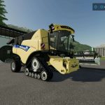 new holland cr 10 2B cutter v1.0 fs22 2