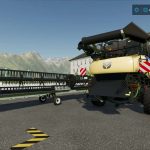 new holland cr 10 2B cutter v1.0 fs22 4