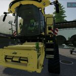 new holland cr 10 2B cutter v1.0 fs22 5