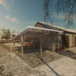 polish wooden shed v1.0 fs22 1