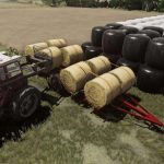 romanian bale trailer v1.0 fs22 3