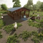 sheep shed v1.0 fs22 2