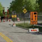 swedish construction sign pack v1.0 fs22 1