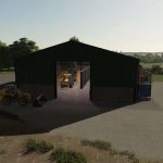 uk style grain shed v1.0 fs22 4