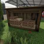 wooden honey shed v1.0 fs22 1