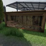 wooden honey shed v1.0 fs22 2