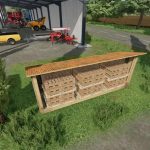 wooden honey shed v1.0 fs22 4