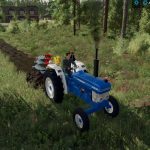 ford 4610 7610 2wd and 4wd without cab v1.0.0.1 fs22 2