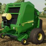 john deere 561r baler a accumulator v1.0 fs22 2