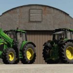 john deere 6m series v1.0 fs22 2