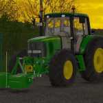 john deere double weight v1.0 fs22 1