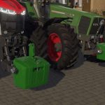 john deere weights pack v1.0 fs22 2