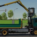 man tgs hkl truck with crane v1.0 fs22 2