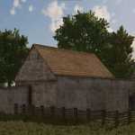 old polish henhouse with garage v1.0 fs22 1