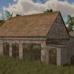 old polish henhouse with garage v1.0 fs22 2