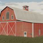 old school american barns v1.0 fs22 1