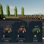 renault ceres john deere 3000 pack v1.0 fs22 1