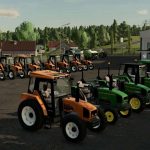 renault ceres john deere 3000 pack v1.0 fs22 2