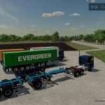 volvo f12 en 20ft en dtec chachis v1.0 fs22 7